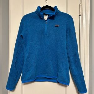 Patagonia Blue Pullover - size Small
